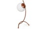 Opviq Yay - 5013 Lámpara de Mesa Blanco y Cobre